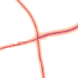 Daytime road noise heatmap for NE67 5AB