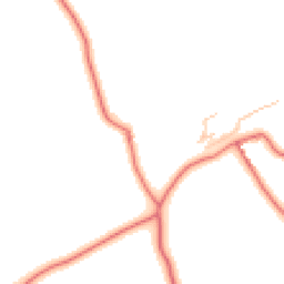 Daytime road noise heatmap for NE67 5HD