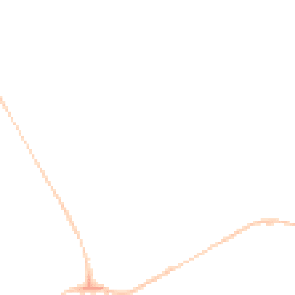 Night-time road noise heatmap for NE9 7LD