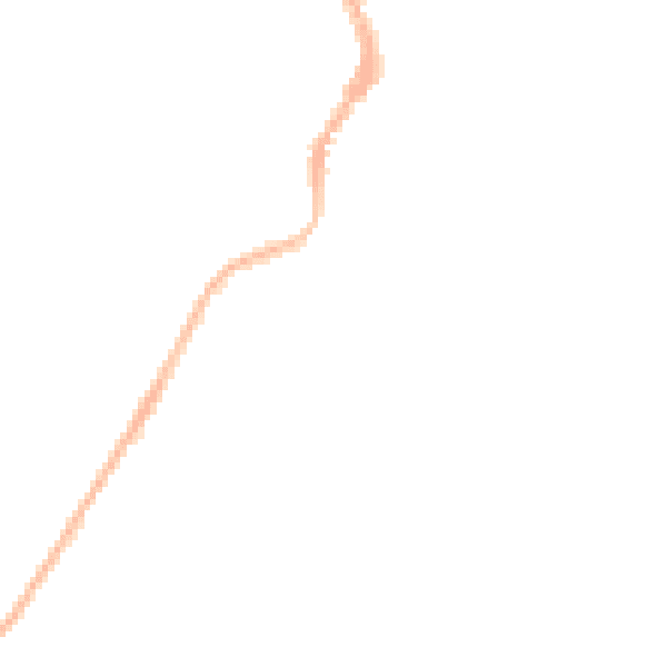 Night-time road noise heatmap for NG10 1BL