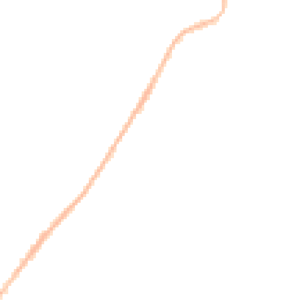 Night-time road noise heatmap for NG10 1DF
