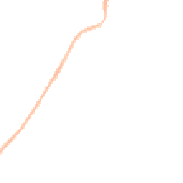 Night-time road noise heatmap for NG10 1DP