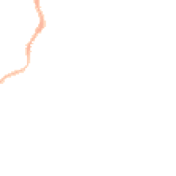 Night-time road noise heatmap for NG10 1HB