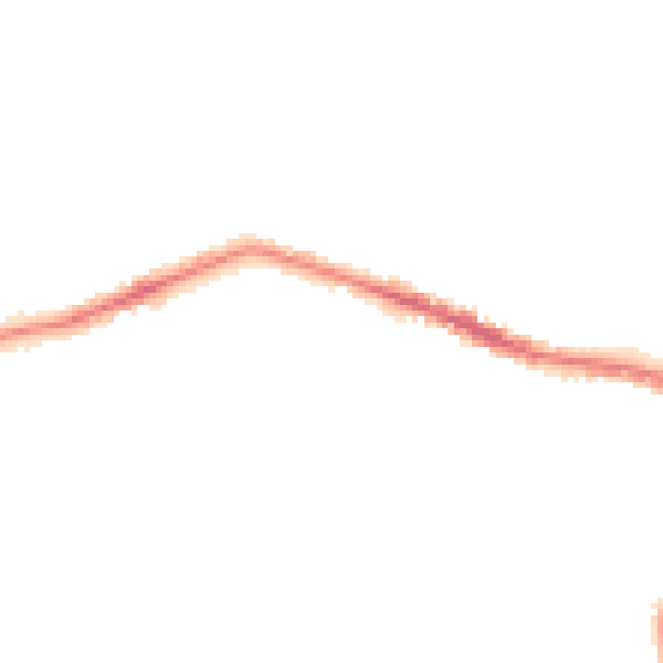 Night-time road noise heatmap for NG10 4LP