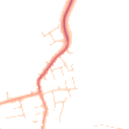 Daytime road noise heatmap for NG11 0HJ