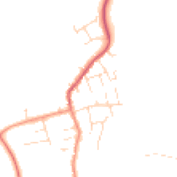 Daytime road noise heatmap for NG11 0HP