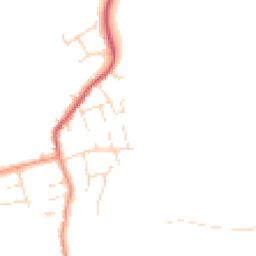 Daytime road noise heatmap for NG11 0JB
