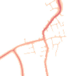 Daytime road noise heatmap for NG11 0JJ