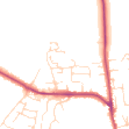 Daytime road noise heatmap for NG11 6AT