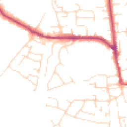 Daytime road noise heatmap for NG11 6DL