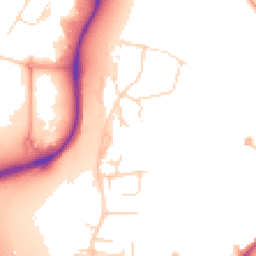 Daytime road noise heatmap for NG11 7BA