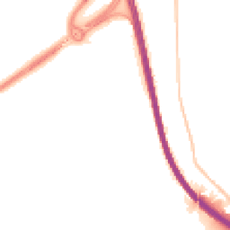 Night-time road noise heatmap for NG11 7FN