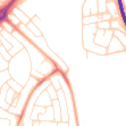 Daytime road noise heatmap for NG11 8HL