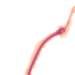 Night-time road noise heatmap for NG11 8SY