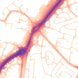 Daytime road noise heatmap for NG11 9HU