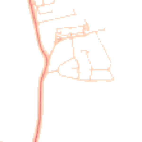 Daytime road noise heatmap for NG15 0BP
