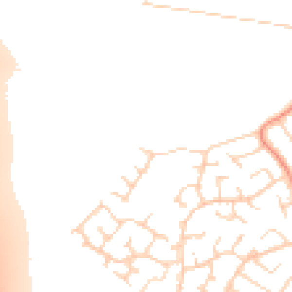 Daytime road noise heatmap for NG15 6TU