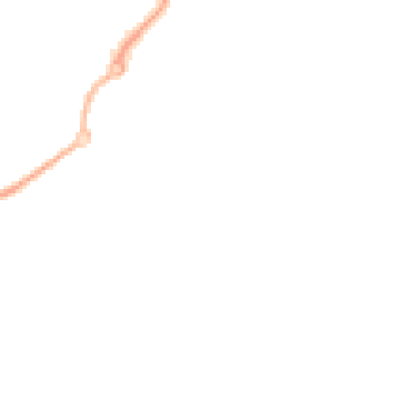 Night-time road noise heatmap for NG15 6WZ