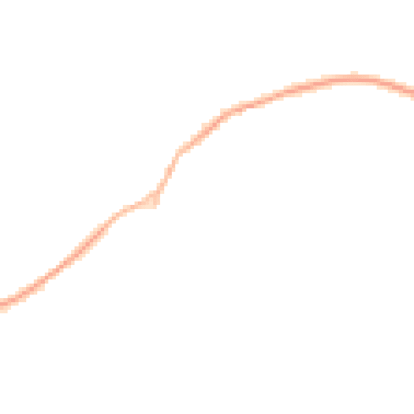 Night-time road noise heatmap for NG15 8AB