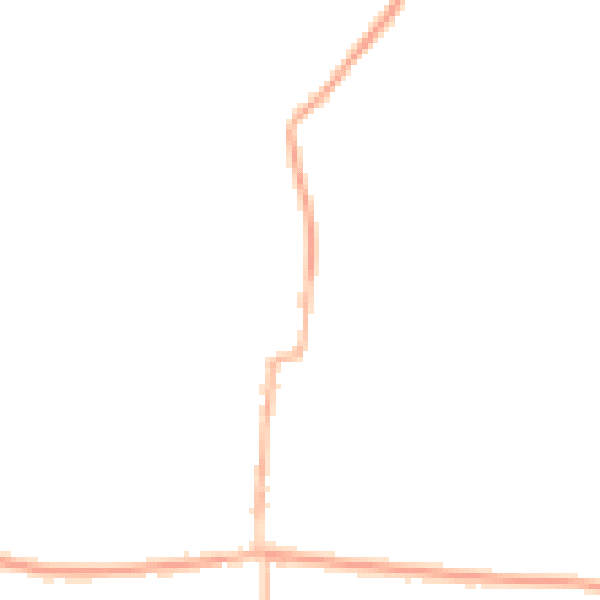 Night-time road noise heatmap for NG15 8FE