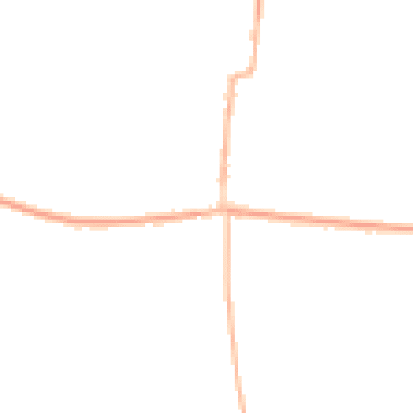 Night-time road noise heatmap for NG15 8FZ