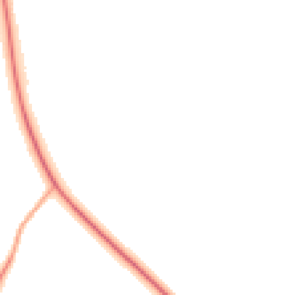 Night-time road noise heatmap for NG15 9JP