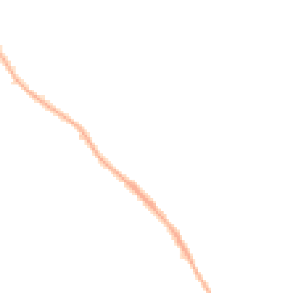 Night-time road noise heatmap for NG16 2FZ