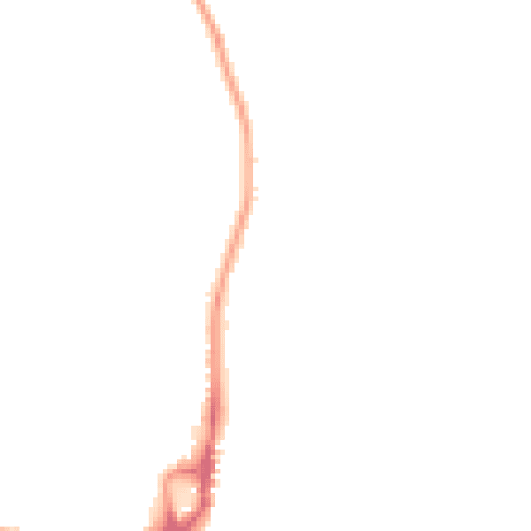 Night-time road noise heatmap for NG16 3DJ