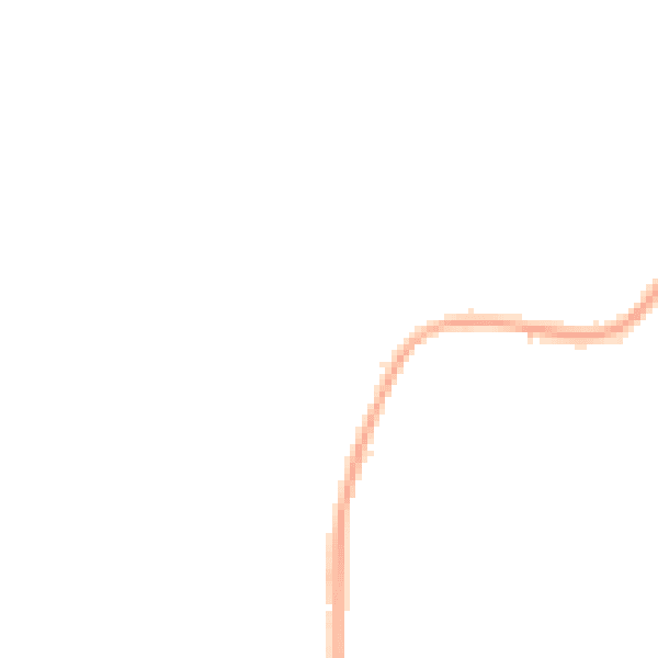 Night-time road noise heatmap for NG16 5DE