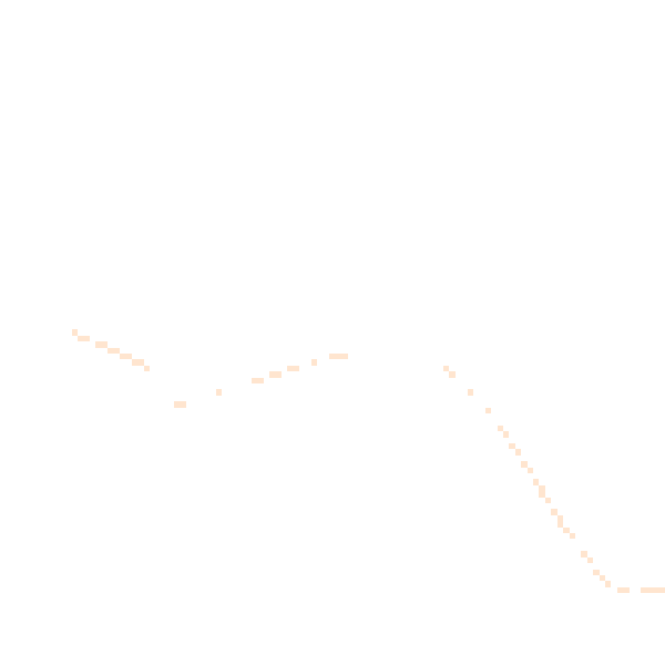 Night-time road noise heatmap for NG16 5NA