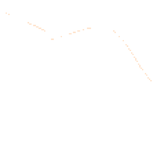 Night-time road noise heatmap for NG16 5NE
