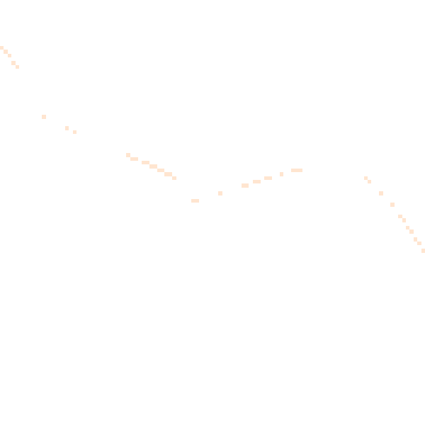 Night-time road noise heatmap for NG16 5NG