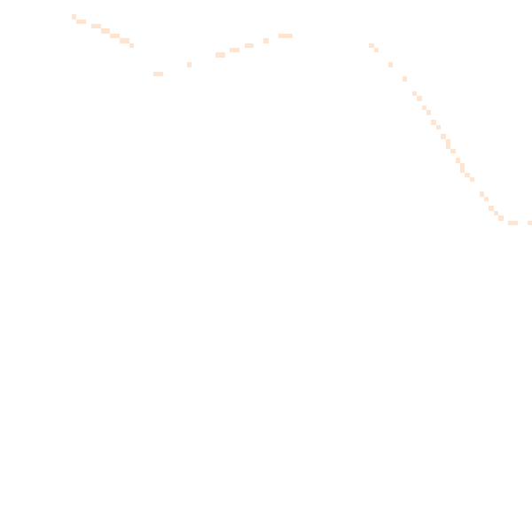 Night-time road noise heatmap for NG16 5PS