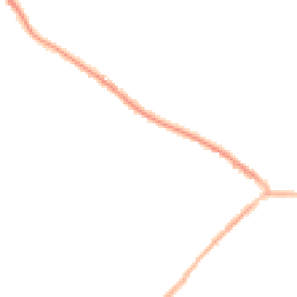 Night-time road noise heatmap for NG17 2BB