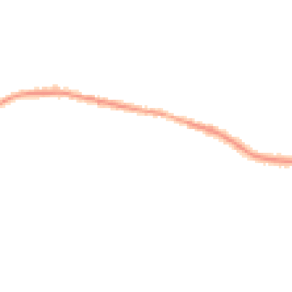 Night-time road noise heatmap for NG17 2NP