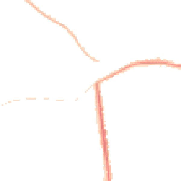 Night-time road noise heatmap for NG17 2RN