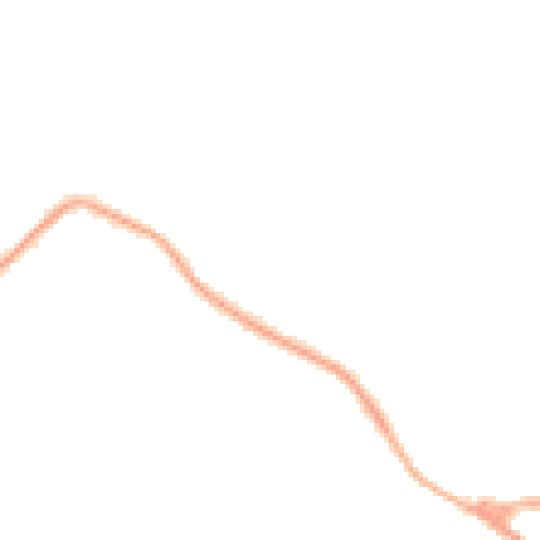 Night-time road noise heatmap for NG17 3HJ