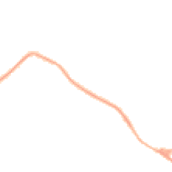 Night-time road noise heatmap for NG17 3HN