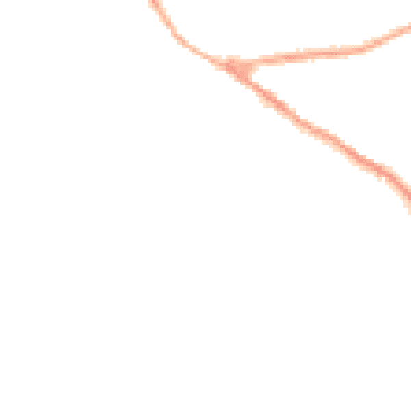 Night-time road noise heatmap for NG17 3HU