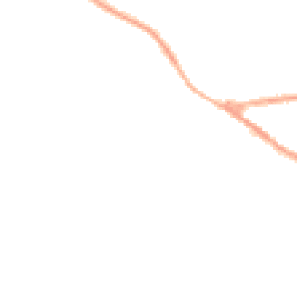 Night-time road noise heatmap for NG17 3NQ