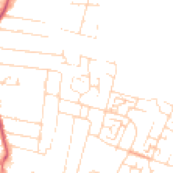 Daytime road noise heatmap for NG17 7QA