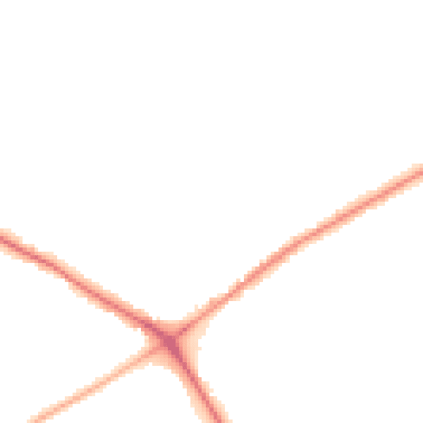 Night-time road noise heatmap for NG19 0DL