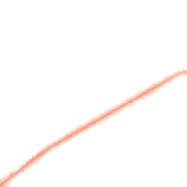 Night-time road noise heatmap for NG19 0LR