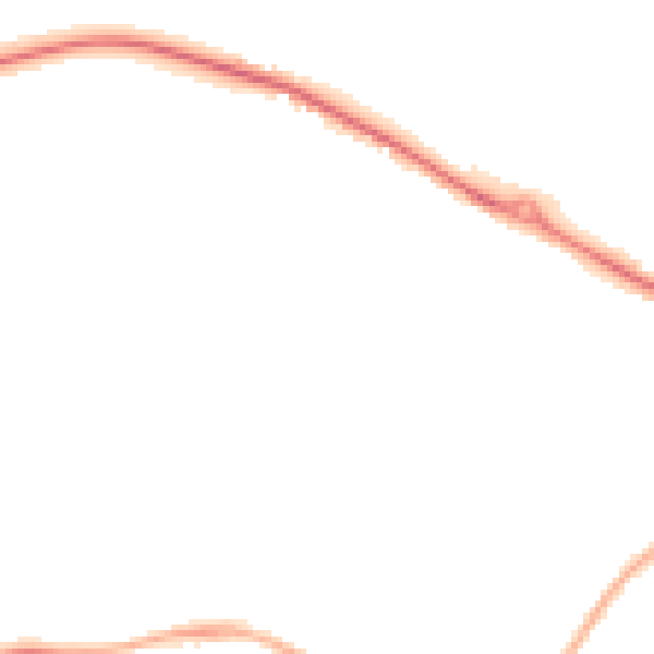 Night-time road noise heatmap for NG19 0PZ