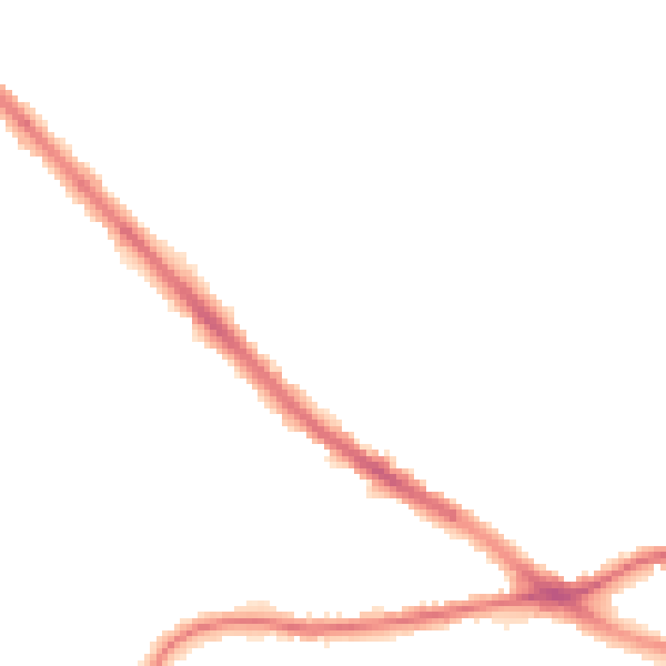Night-time road noise heatmap for NG19 7JY