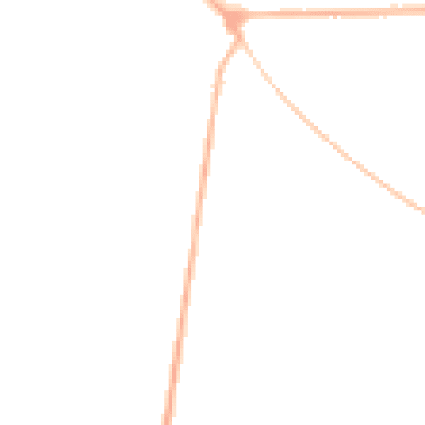 Night-time road noise heatmap for NG21 0AG