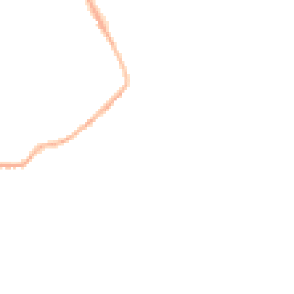 Night-time road noise heatmap for NG21 0TX