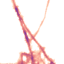 Night-time road noise heatmap for NG3 1AH