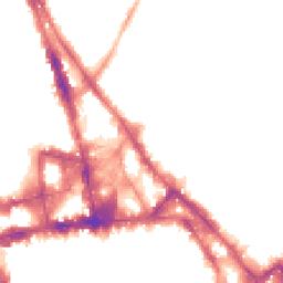 Night-time road noise heatmap for NG3 1FH