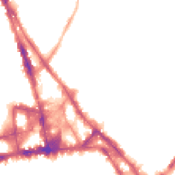 Night-time road noise heatmap for NG3 1FN